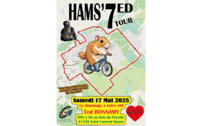 17/05/2025 – Hams’Ted Tour Concentration Souvenir Ted Bonnamy