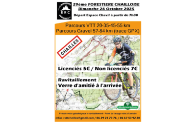 26/10/2025 – Rando Forestière Chailloise à Chailles