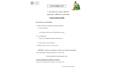 Samedi 4 Octobre 2025 – 3ème Rencontre Jeunes
