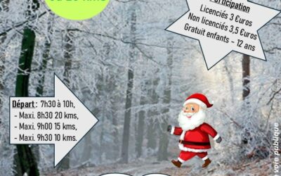 Dim 14 Déc 2025 – Rando Pédestre organisée par le Vineuil Sports Cyclotourisme