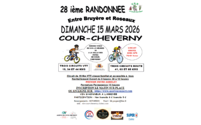 La saison des Randos du 41 va débuter avec Cour-Cheverny !