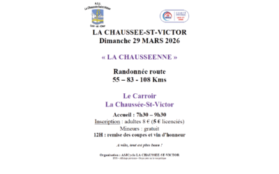La Chausséenne – 29/03/2026 – La Chaussée St Victor