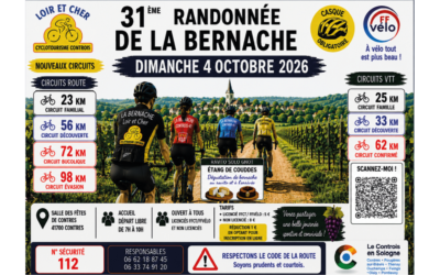 Dim 04/10/2026 – 31ème Rando de La Bernache à Contres